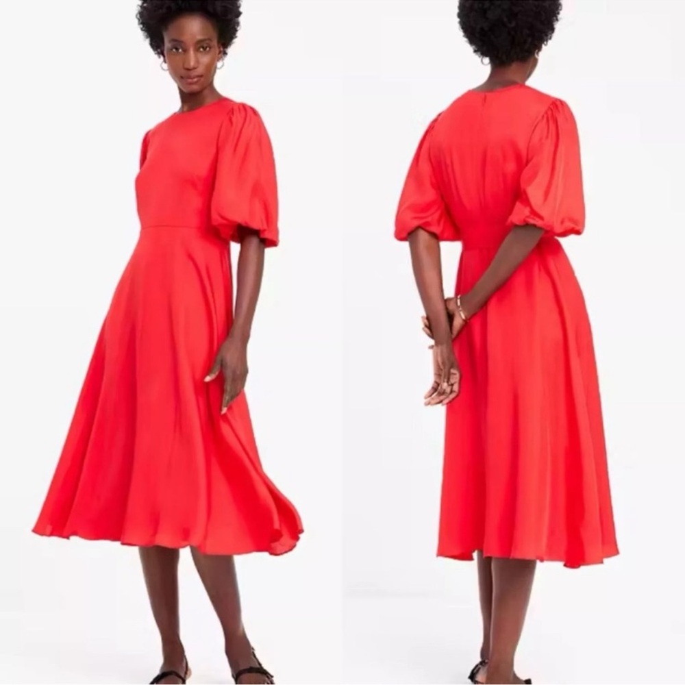 NWT Kate Spade Matinee Silk Blend Midi Dress. $378 - Picture 3 of 16